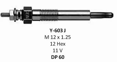Свеча накаливания d-power NGK 8838